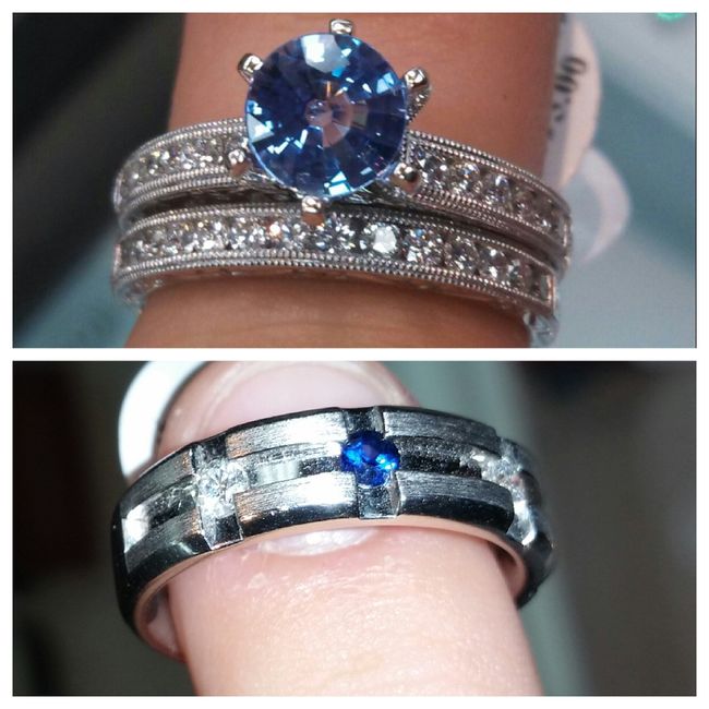 My wedding band came in!  Show me yours!