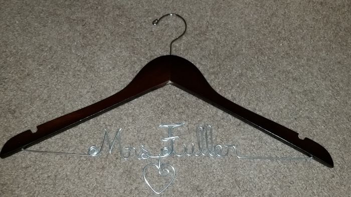 First item with your married name on it!
