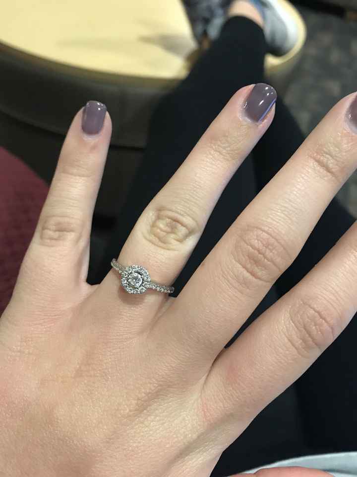 Small diamond ladiessssss.....Let me see those small diamond halo's (half carat and lower)