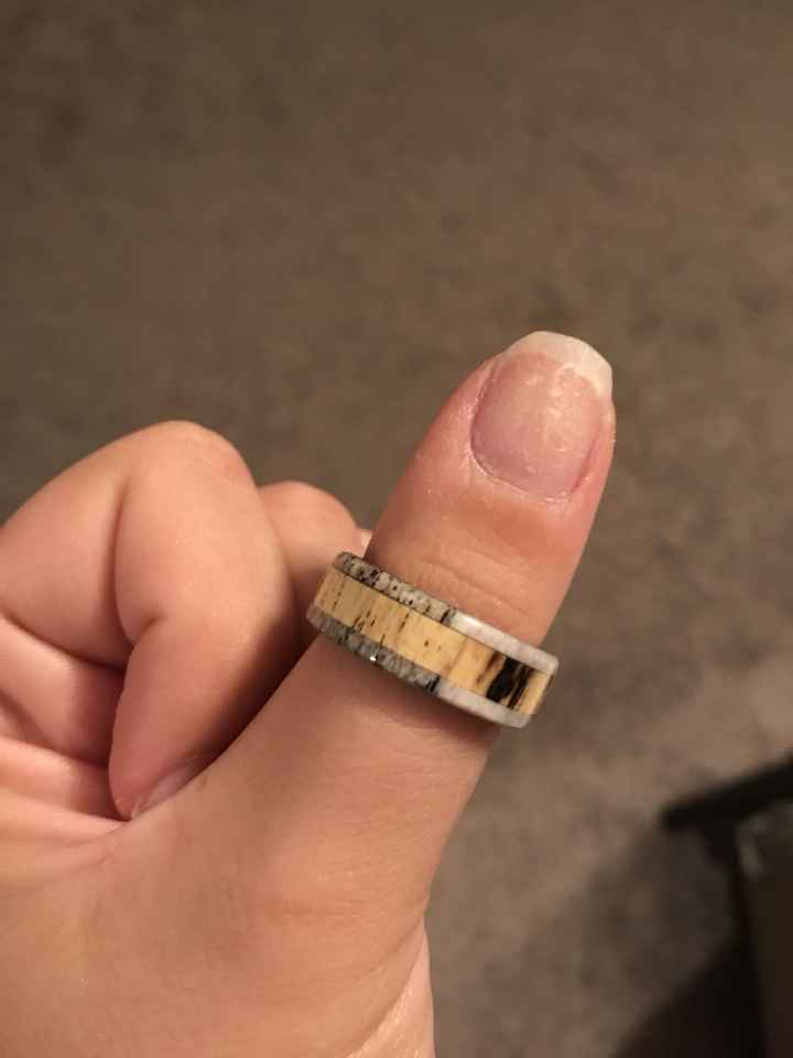 Wooden wedding band? - 1