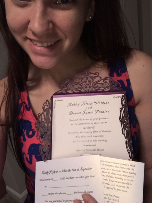 Wedding invites!!