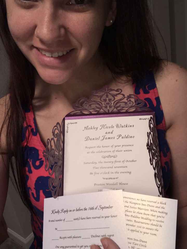 Wedding invites!!