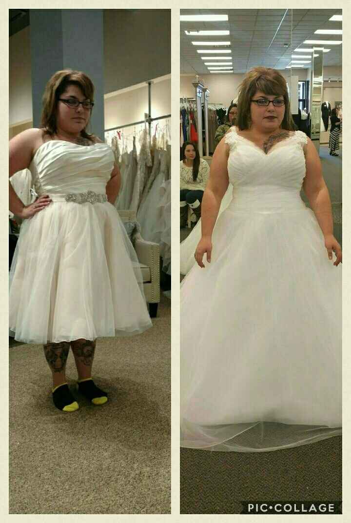 Short of long dress?