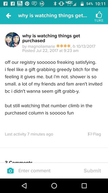 why is watching things get purchased