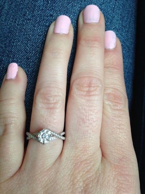 Engagement ring/wedding ring