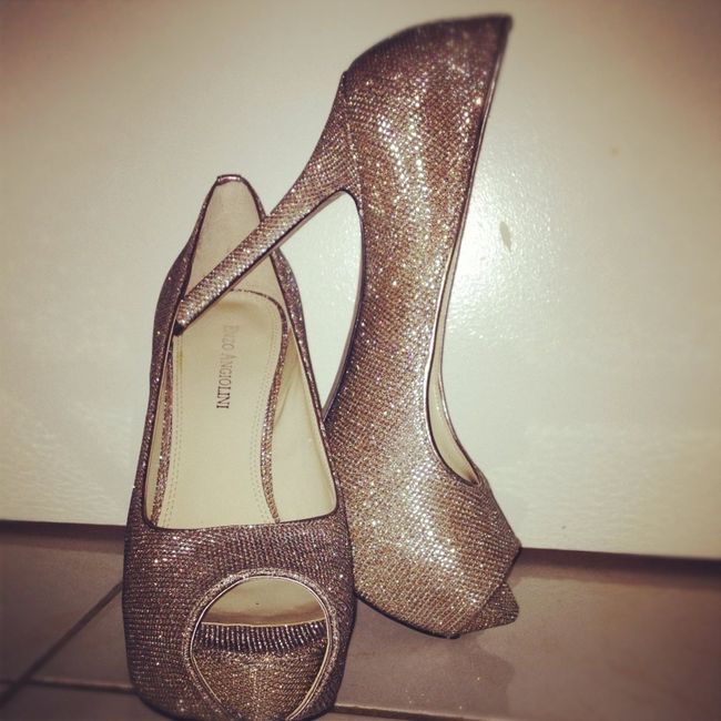 what shoes did you wear for your wedding