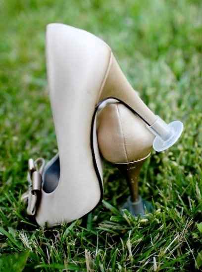 Shoe choice for the grumpy bridesmaid?