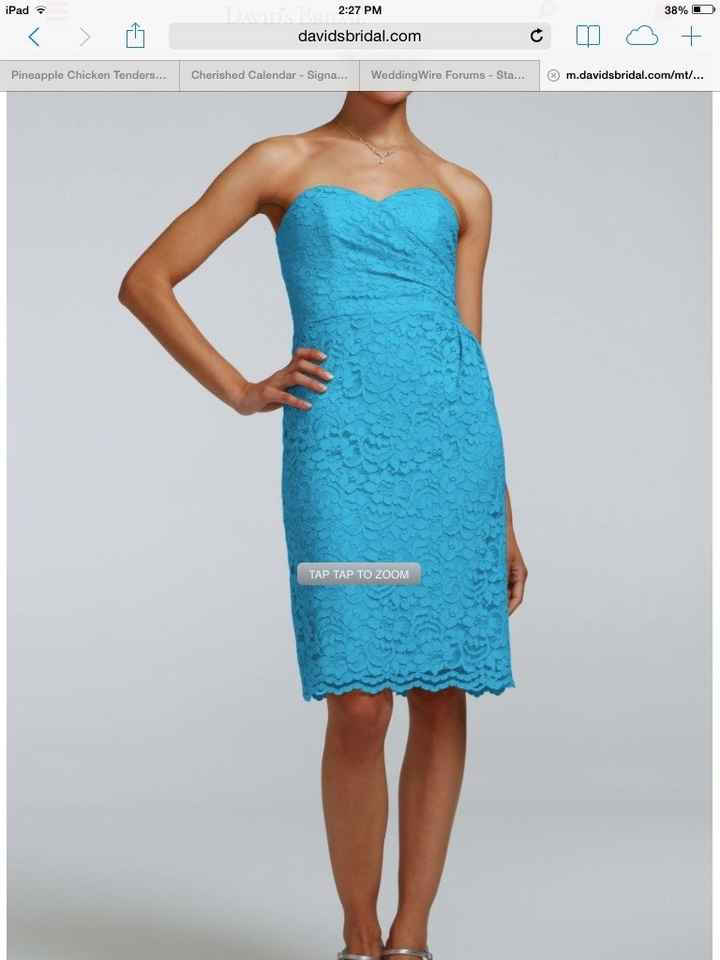 Need help choosing bridesmaid dresses!