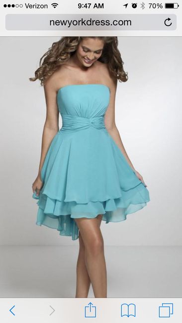 Bridesmaid dresses
