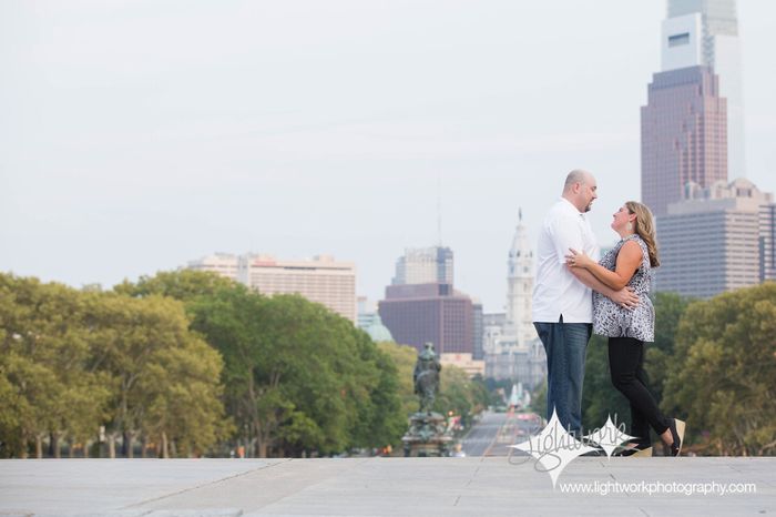 Did you do an engagement photo session?