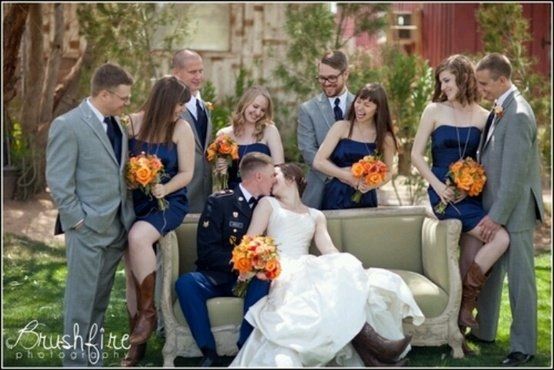 Military wedding