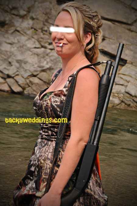 I'm having a cash bar, dollar dance, cash gift only, camo themed wedding in a park