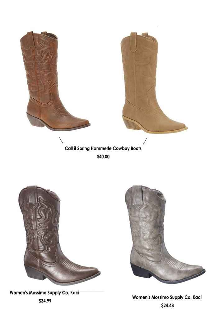 The search for the perfect bridesmaid boots