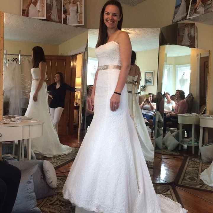 How much did you spend on your dress?