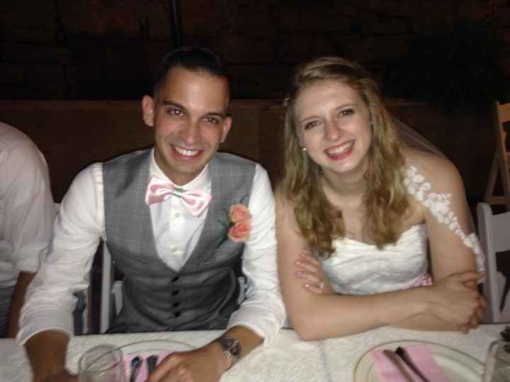 Back and Married! One professional picture, some non-pro pictures!