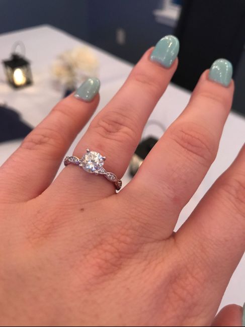 Simple solitaire rings 1