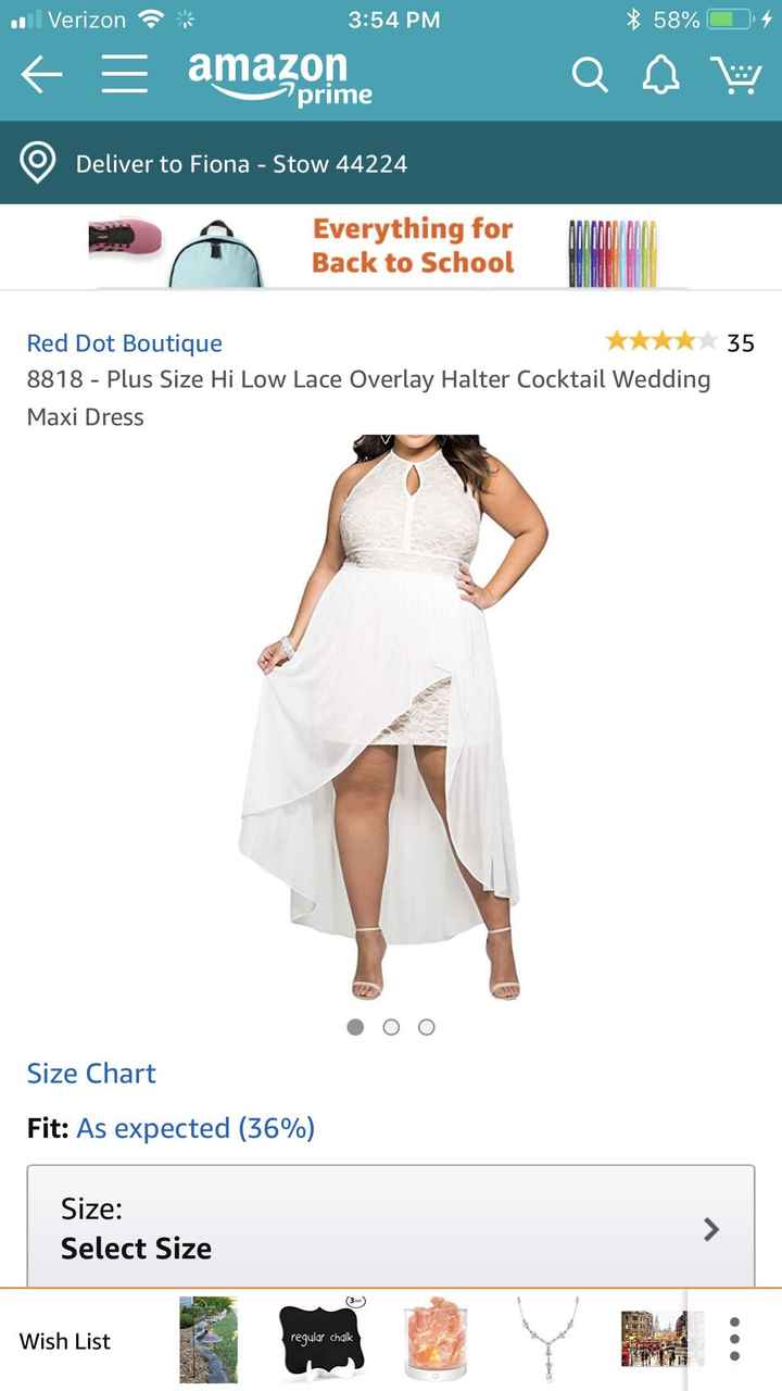 White bachelorette dress plus size on sale