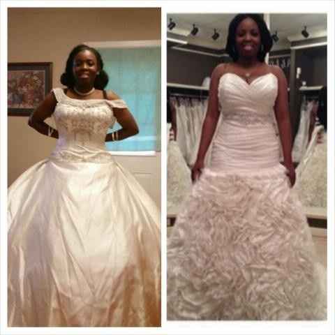 I have two dresses and I can't decide...Help!!!