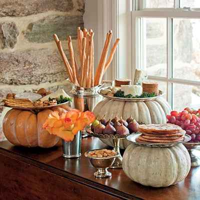Pumpkin Decor For  Fall Wedding