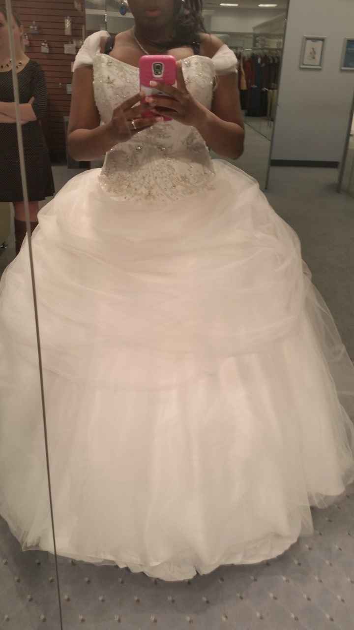 Dresses that didn't make the cut..
