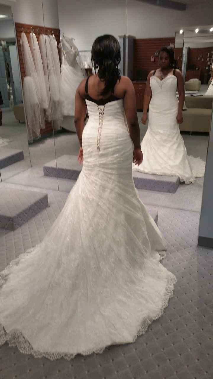 Dresses that didn't make the cut..