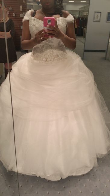 Dresses that didn't make the cut..