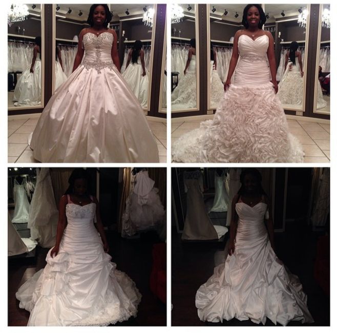 Dresses that didn't make the cut..
