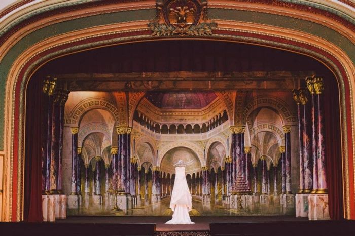 Venue has huge space between the stage and seats (Pics)