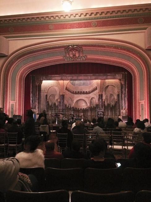 Venue has huge space between the stage and seats (Pics)