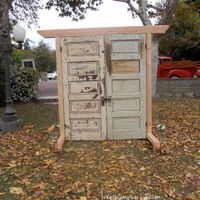 DIY Wedding Entrance doors