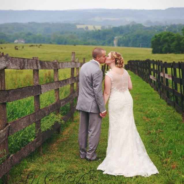 For brides wearing illusion back dresses