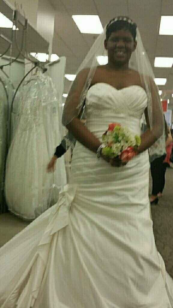 Let me see what you're wearing on your wedding day