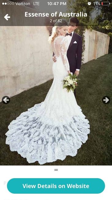 Finding a dress for the right price