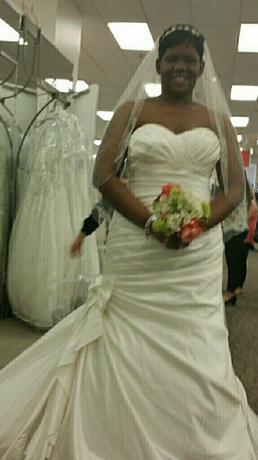 Let me see what you're wearing on your wedding day