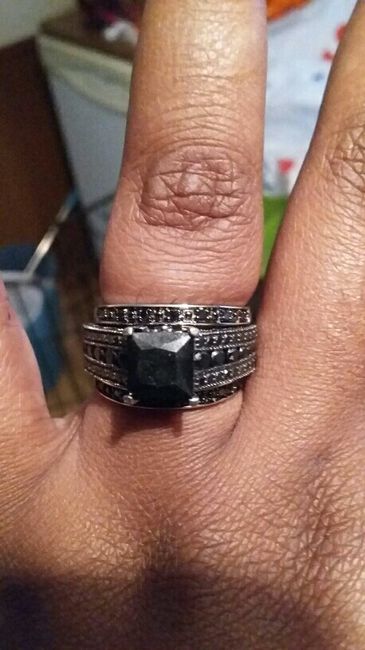 I got my wedding band!