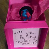 How did you ask your bridesmaids?