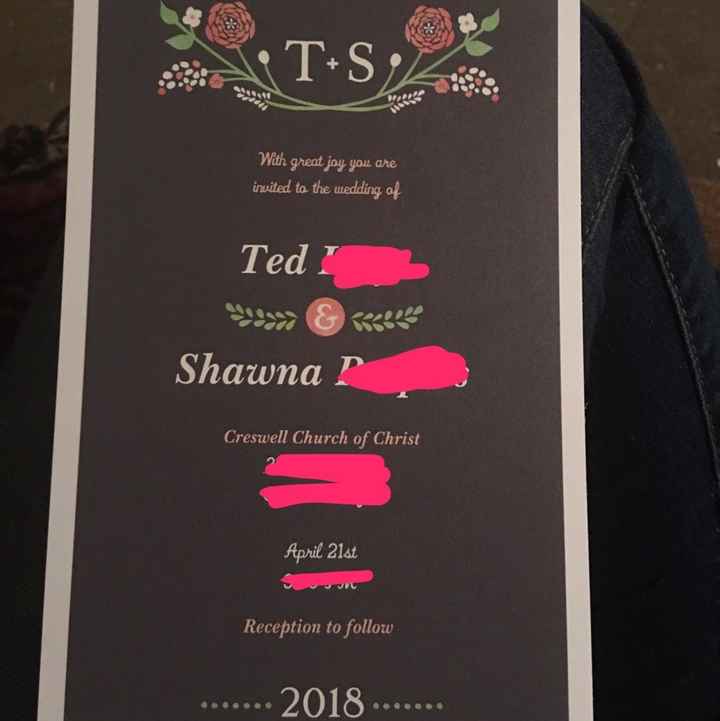 Invitation Wording