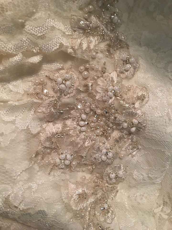 Sneak peak of dress