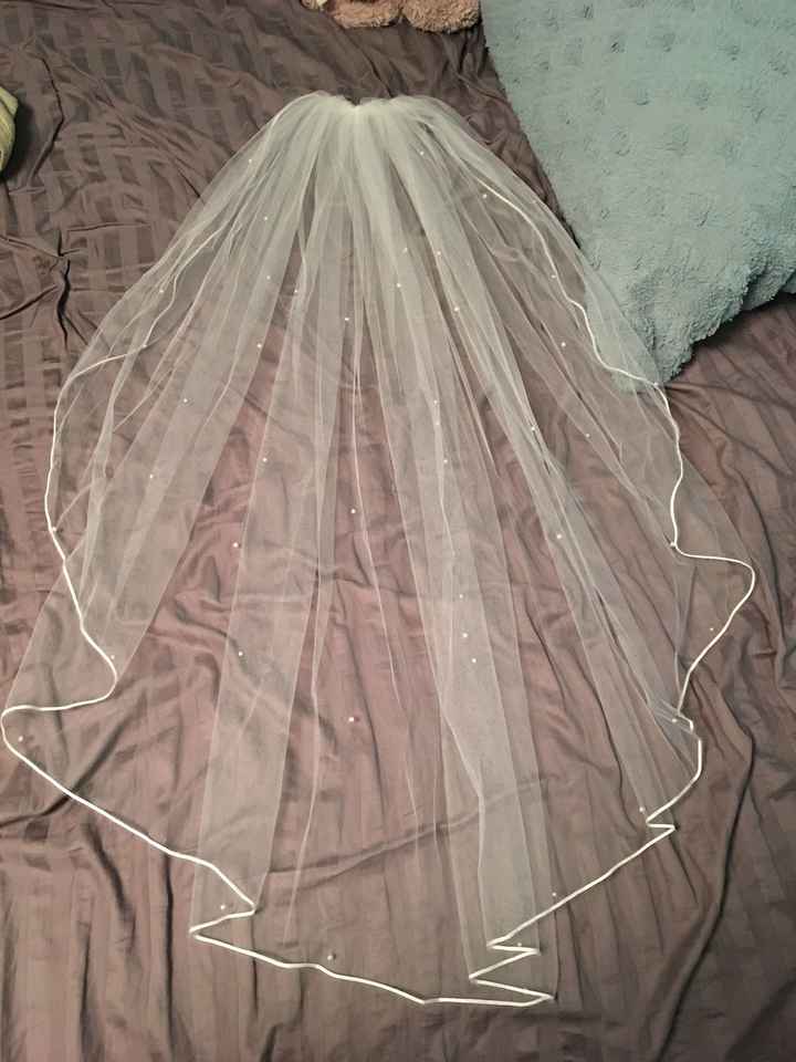 My veil has arrived!