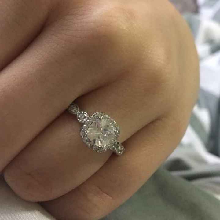 Let's see those rings