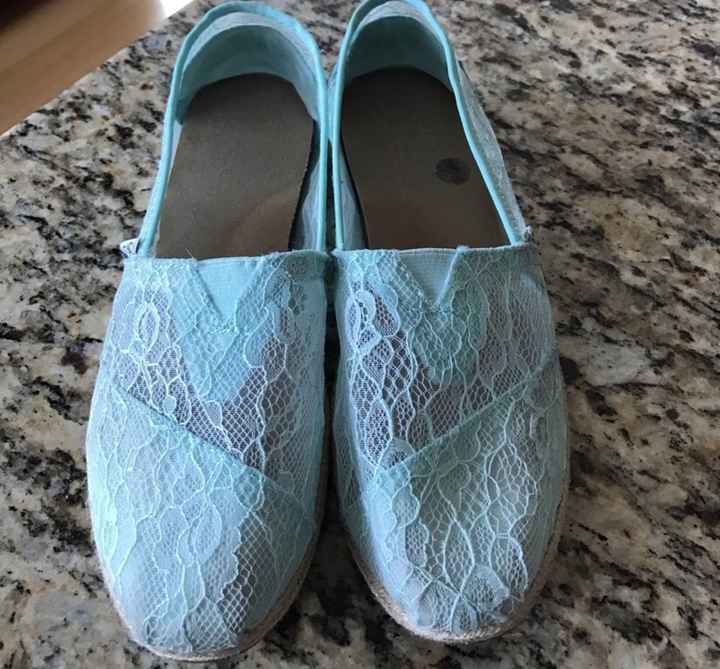 I bought my wedding shoes!