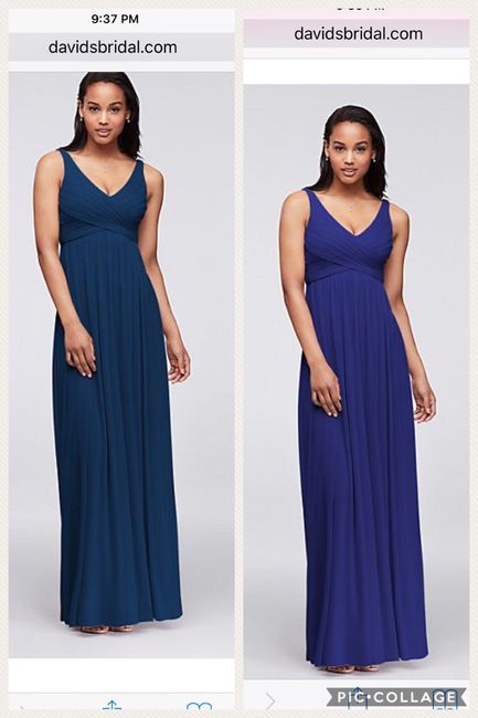 Wrong dress color