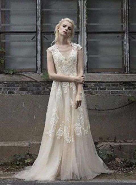Please show your wedding dress, ladies - 1