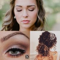 my wedding hair and makeup