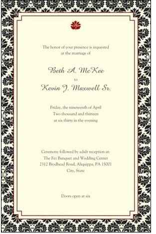 Another invitation question..opinions please.