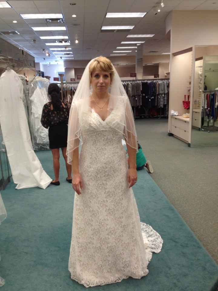 I think I just said yes to the dress again!!