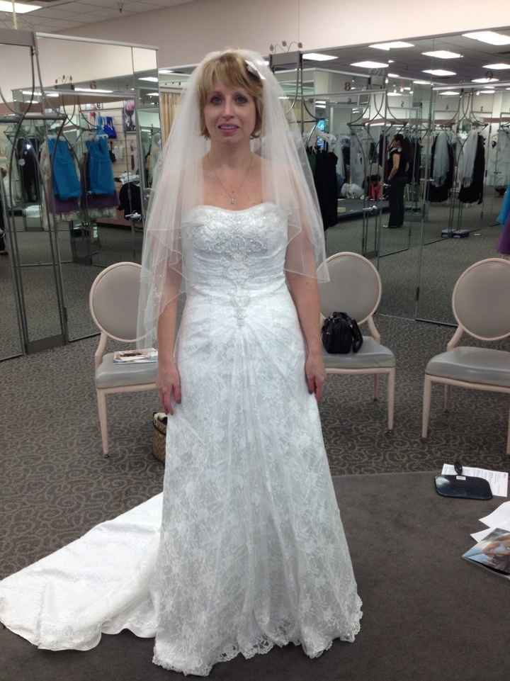 I think I just said yes to the dress again!!