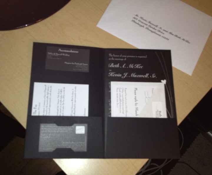 Invitations mailed! (Pic)