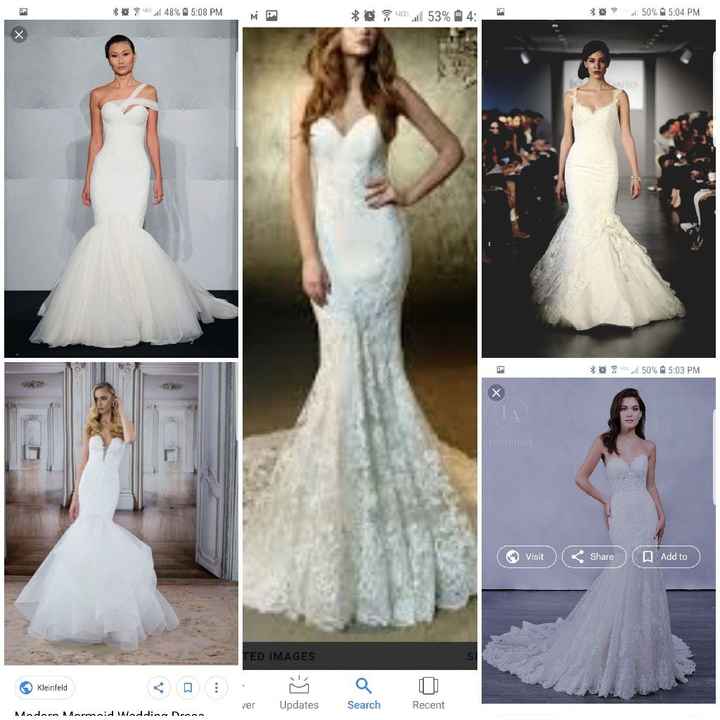 Changing silhouette of dress possible - 1