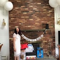 What did you wear to your bridal shower? - 1